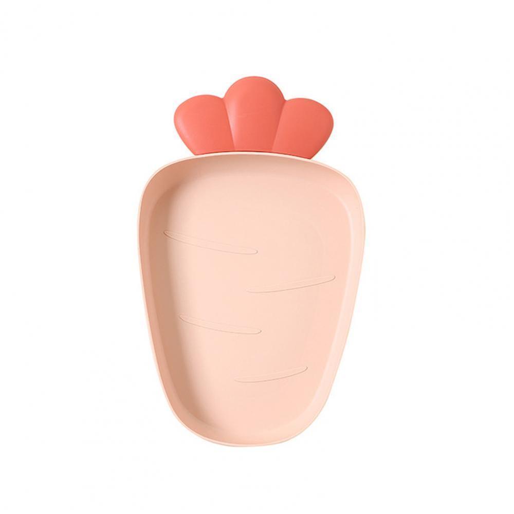 Dried Fruit Plate Creative Dried Fruit Box Plastic Dining Plate Radish-shaped Fruit Box