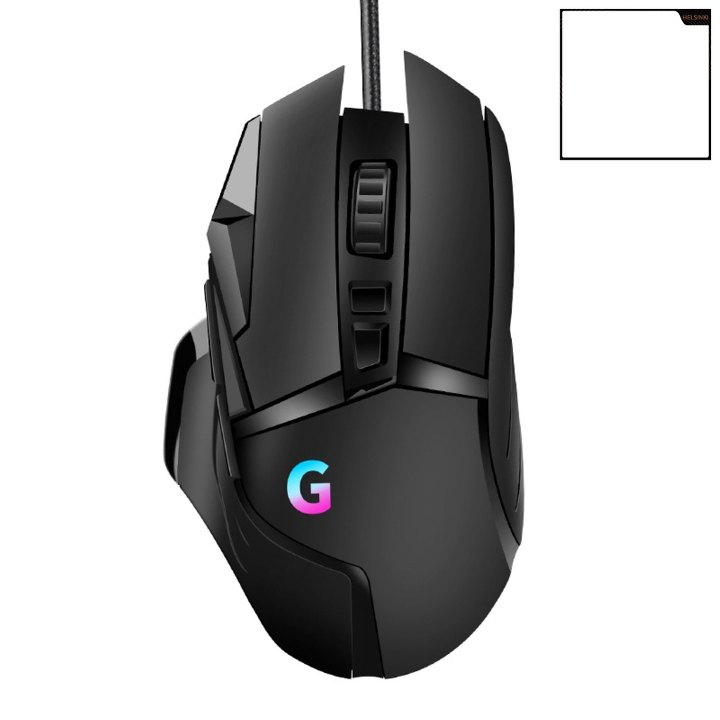Chuột chơi game có dây G502 7200dpi 8 nút bấm có đèn nền tiện dụng