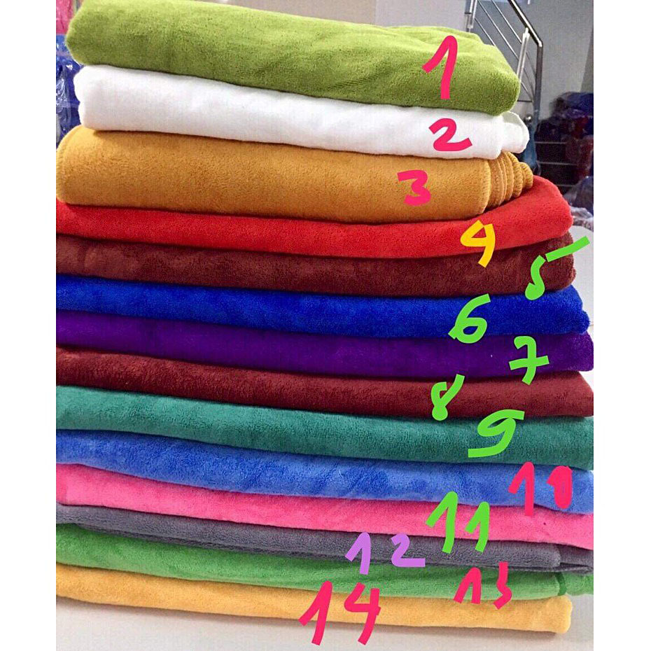 Váy Quây Spa Kèm Khăn Quấn Đầu Chất Microfiber Cao Cấp