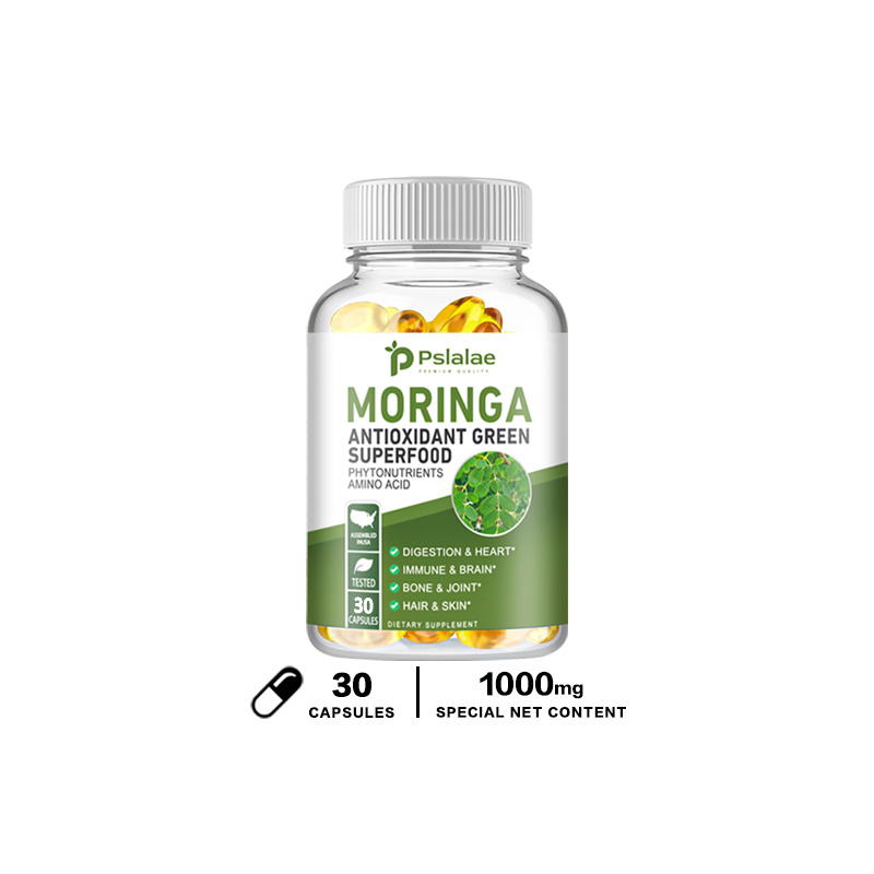 Moringa Capsules 100 Pure Single Source Moringa Leaf Powder