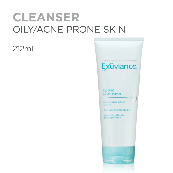 exuviance clarifying facial cleanser