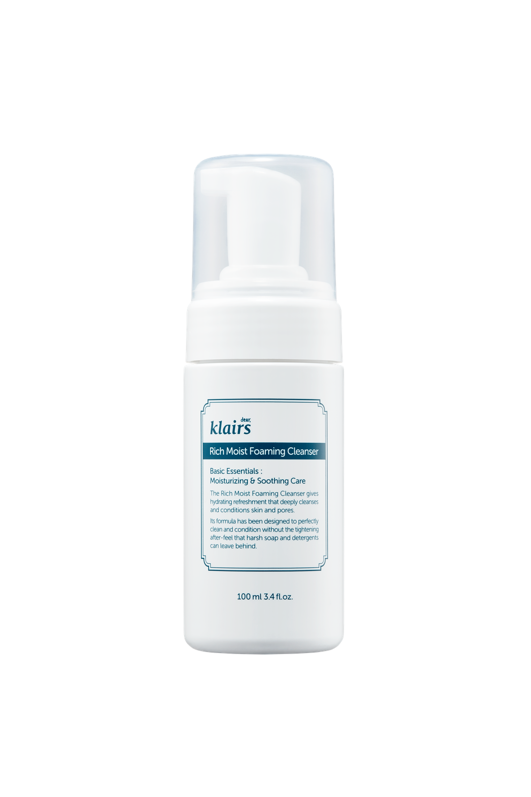 Dear Klairs Rich Moist Foaming Cleanser 100ml