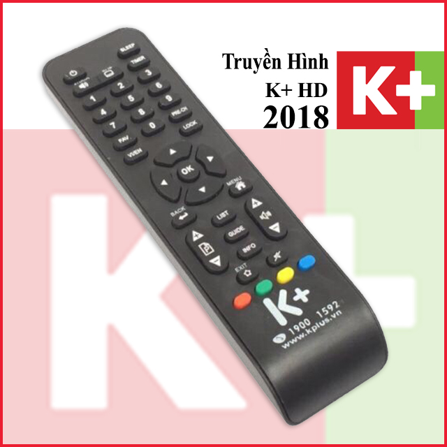 Remote điều khiển đầu thu k+ hd phiên bản 2018