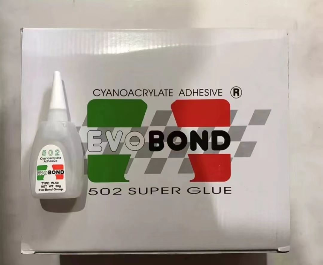 Original Evobond Cyanoacrylate 502 Super Glue Adhesive Evo Bond Cyno Cyano Tarpaulin Acrylic