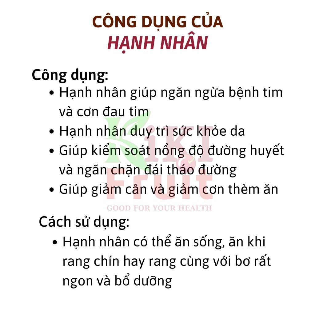 [200g] Hạnh Nhân Cắt Lát - KiKi Fruit, hàng nhập khẩu Úc