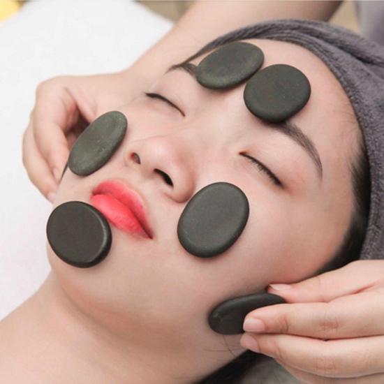 Bộ 7 Viên Đá Nóng Massage Mặt