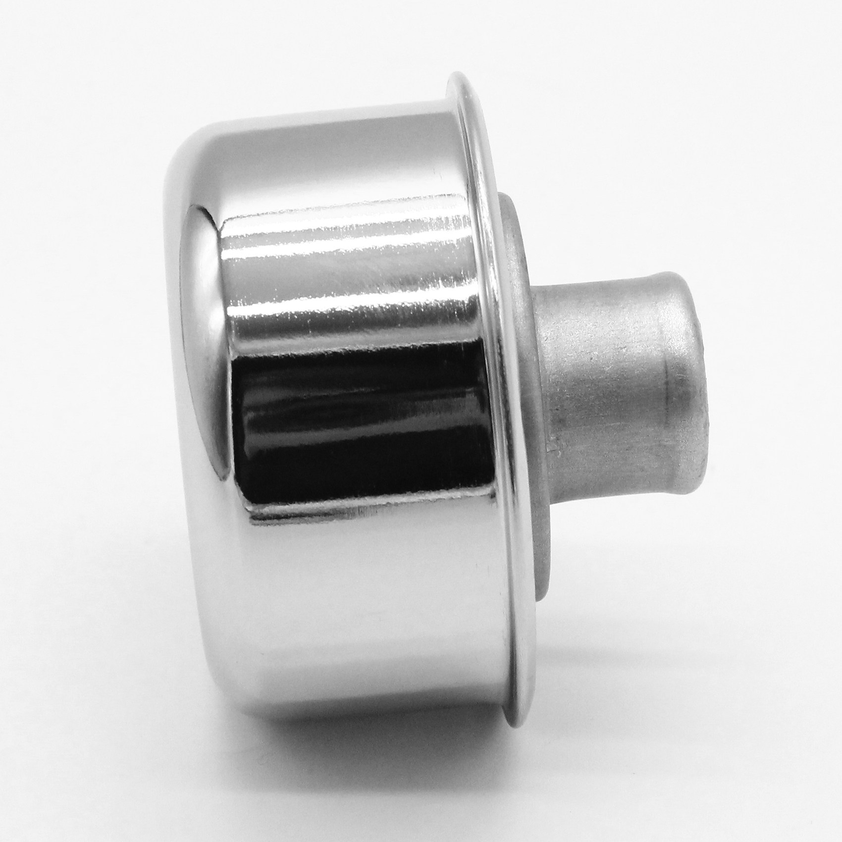 Push-on Round Valve Cover Breather for 1-1/4 inch Hole Valve Cover. 