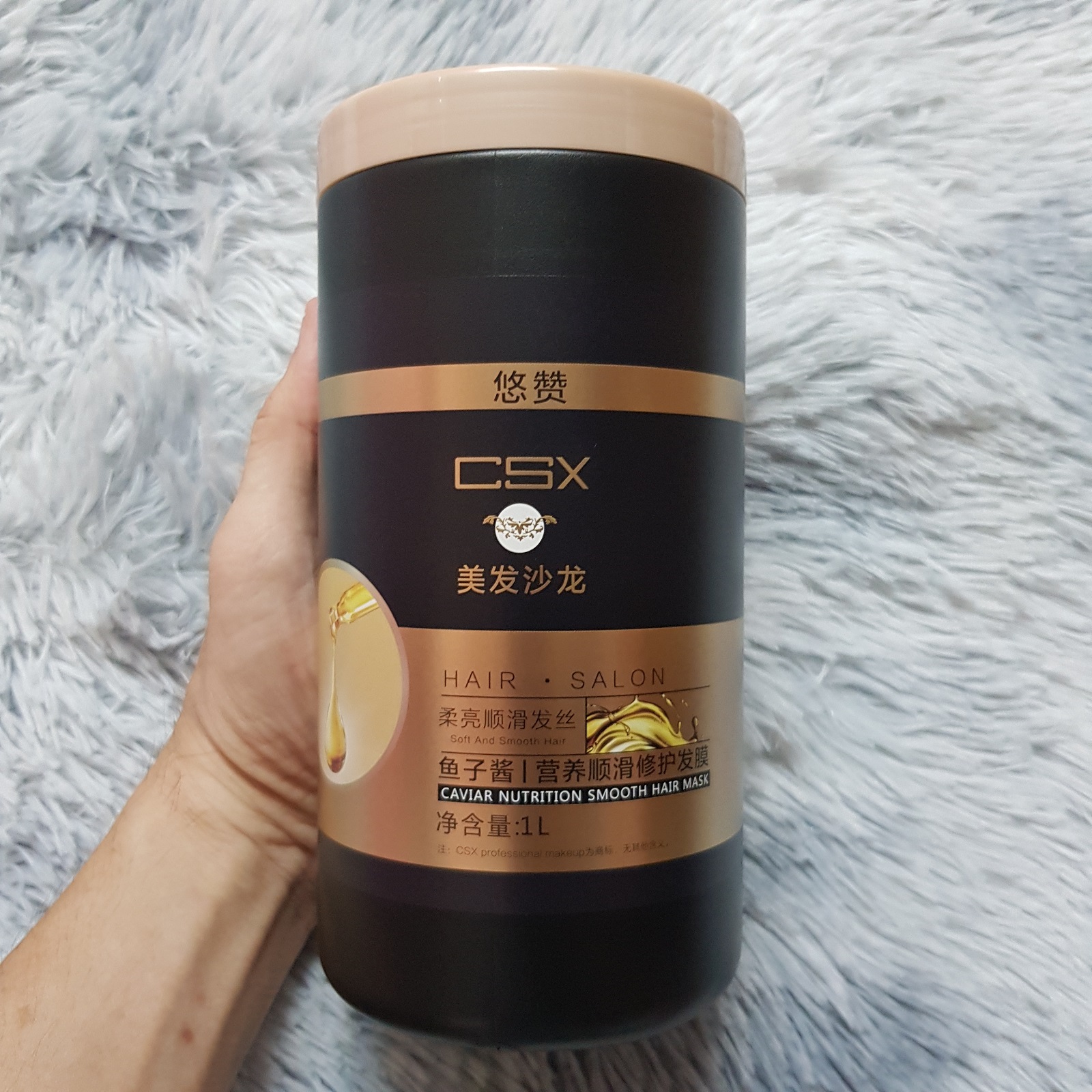 [Chính hãng] Kem Hấp & Ủ & Xả Tóc Trứng Cá CSX 1000ml
