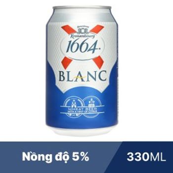 Bia Kronenbourg 1664 Blanc Lon 330ml