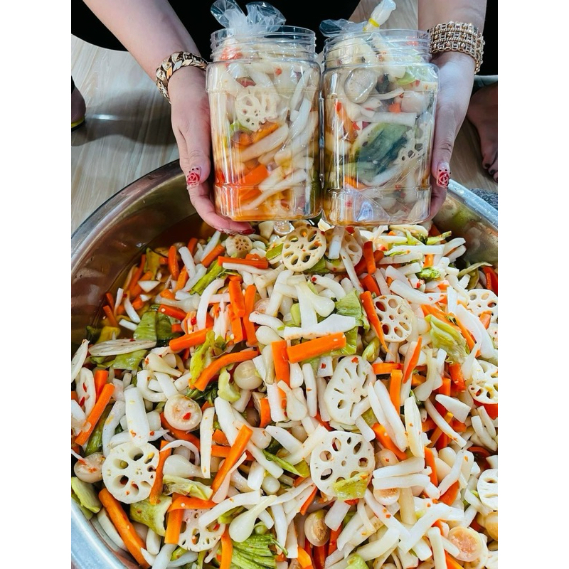 DƯA MÓN NGÂM CHUA NGỌT hủ 700g