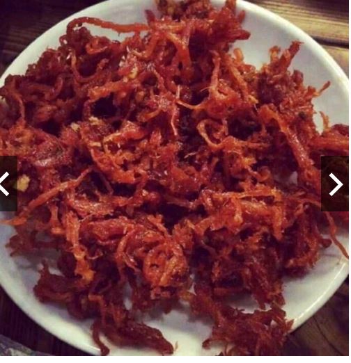 100G Khô Bò Sợi Bò Đội Nón