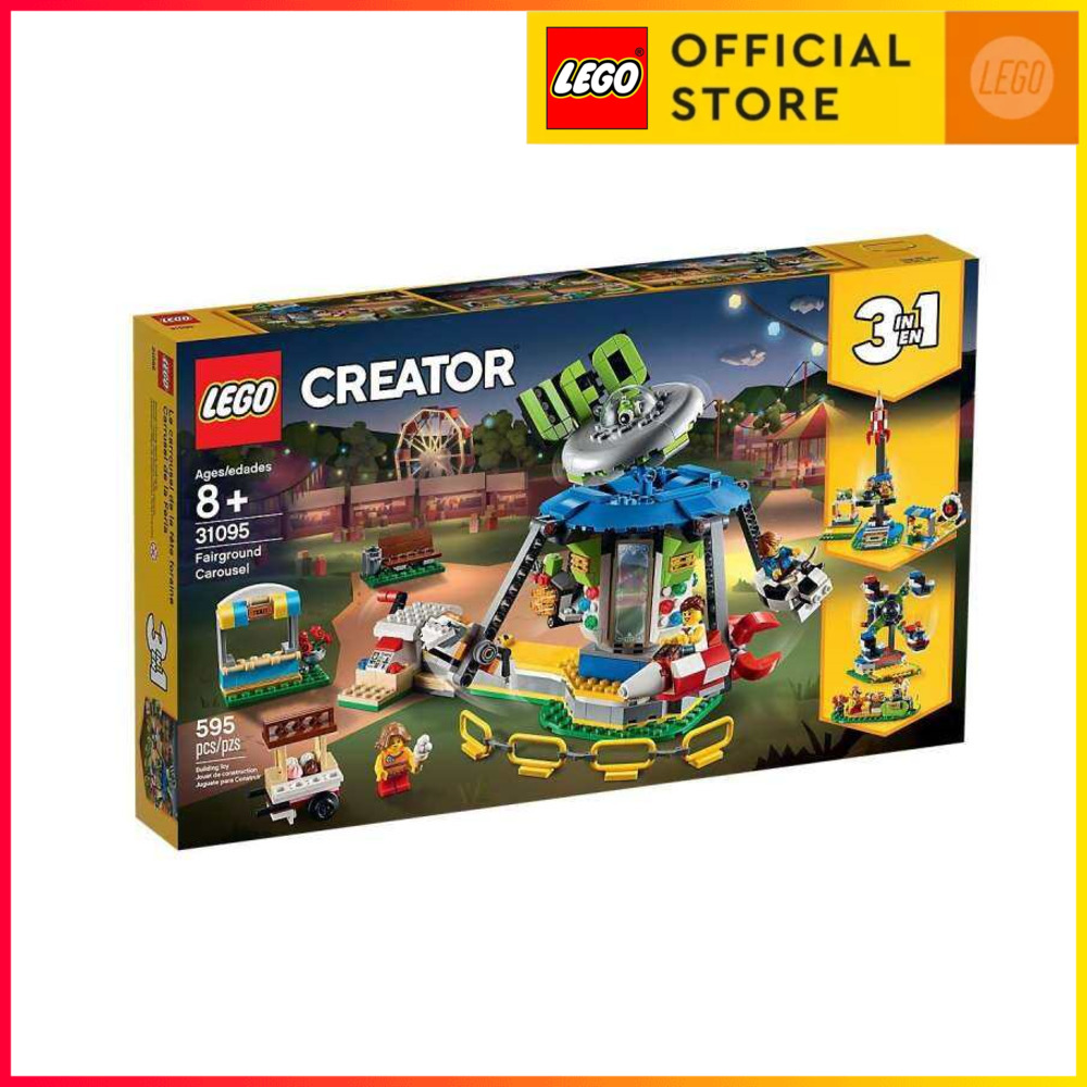 LEGO® 31095 Creator Fairground Carousel  595pcs 8+ lego Đồ chơi gạch