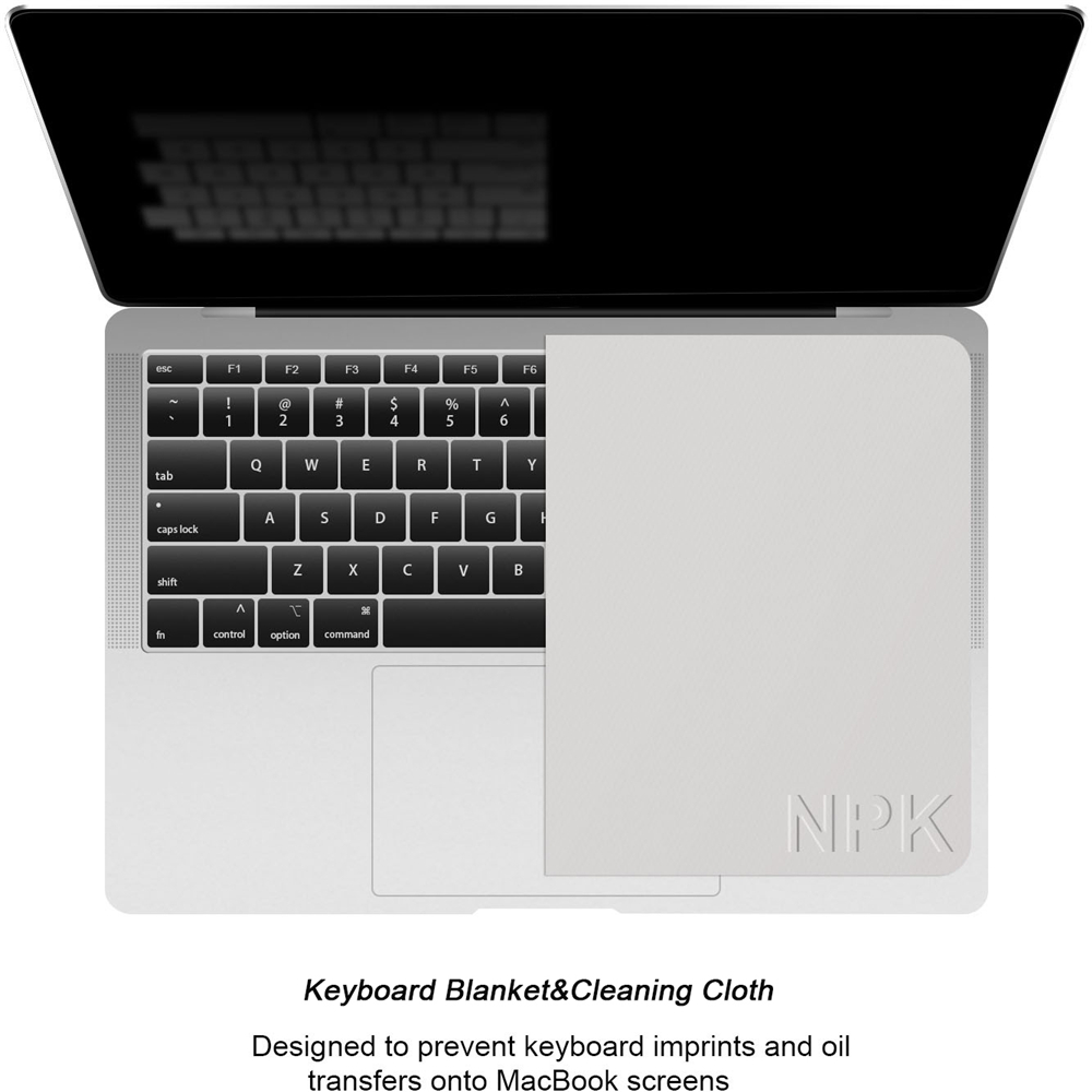 Laptop Screen Cleaner Microfiber Cleaning Cloth Keyboard Blanket Cover Protective Film For MacBook Pro 13/15/16 Inch. 