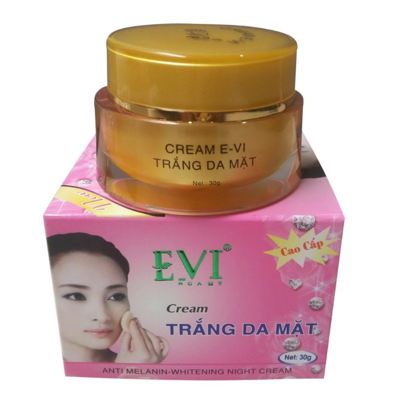 Kem Evi Trắng Da Mặt 30g