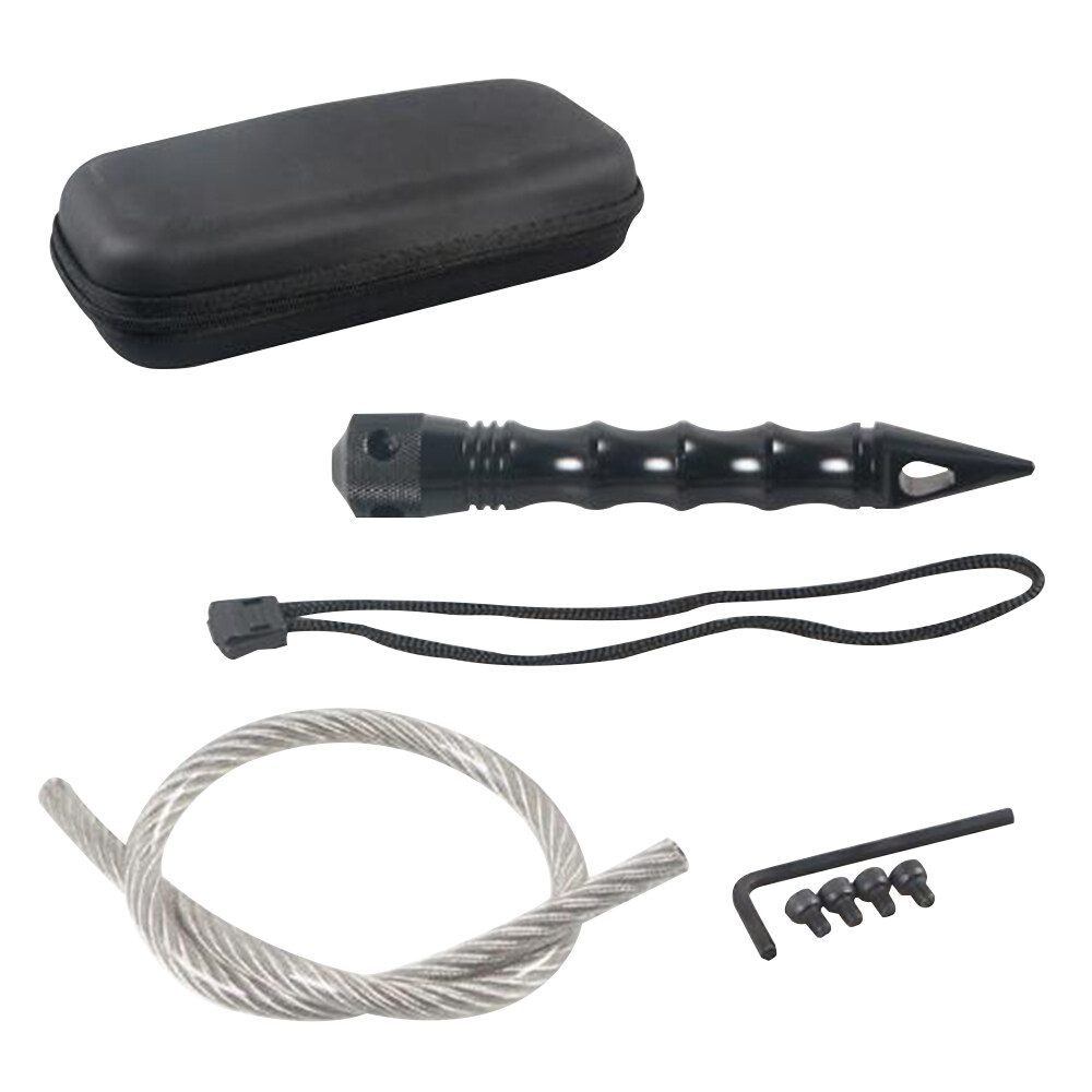 Car Window Breaker Tactical Whip Emergency Tool Hammer Survival Kit