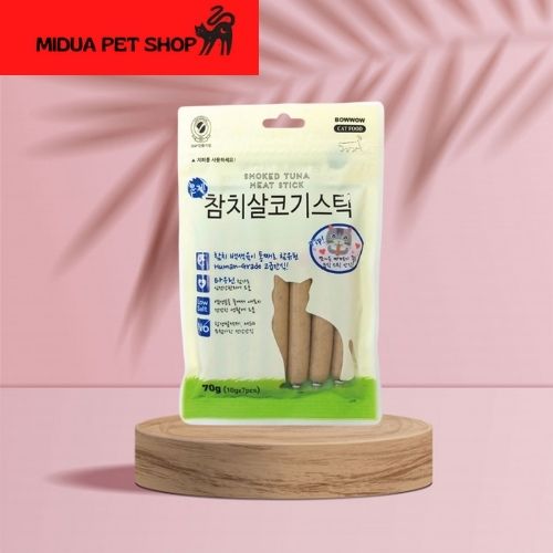 [Hoàn Tiền 10%] Thịt cá ngừ hun khói cho mèo