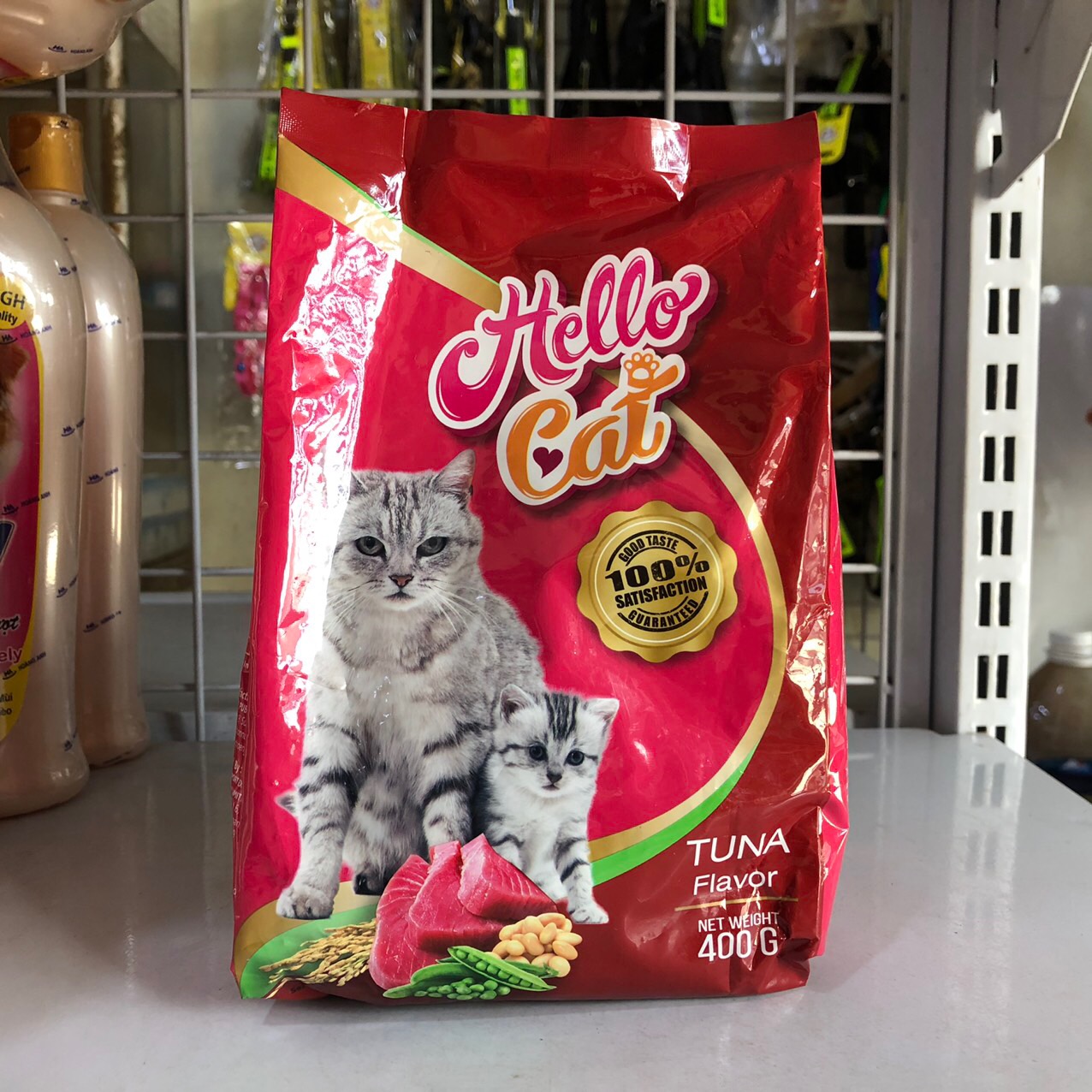 400g Hello Cat - Thức ăn hạt cho mèo vị cá ngừ