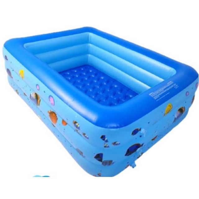 ( siêu hot) BỂ BƠI PHAO 3 TẦNG CHO BÉ 1M5