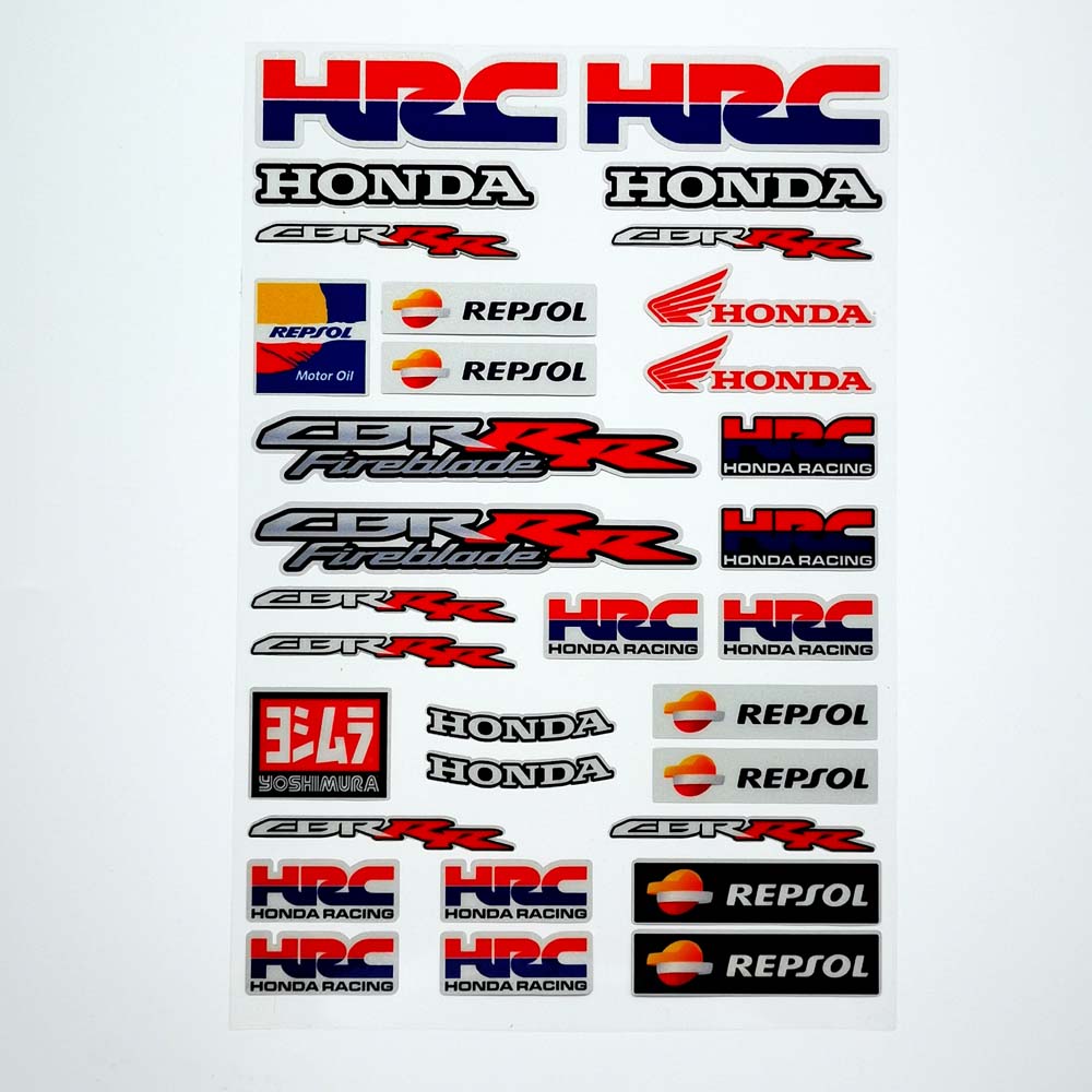 HRC Phản Quang Nhãn Dán Honda Cho Nhãn Dán Và Đề Can Xe Máy