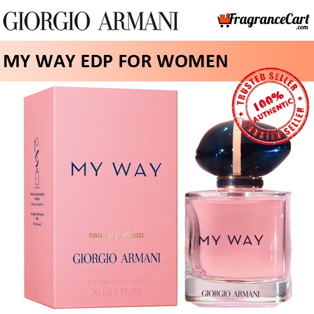 Giorgio Armani My Way EDP for Women (90ml) Eau de Parfum Pink [Brand New  100% Authentic Perfume/Fragrance] | Lazada Singapore