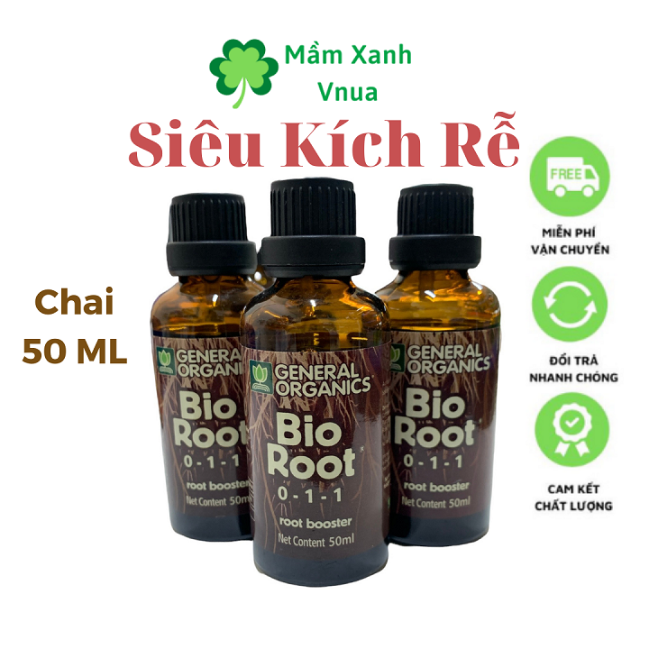 Siêu kích rễ hữu cơ - bio root 0-1-1 - chai 50ml