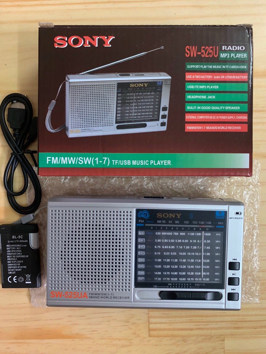 Đài fm sony sw-525u - mtmax