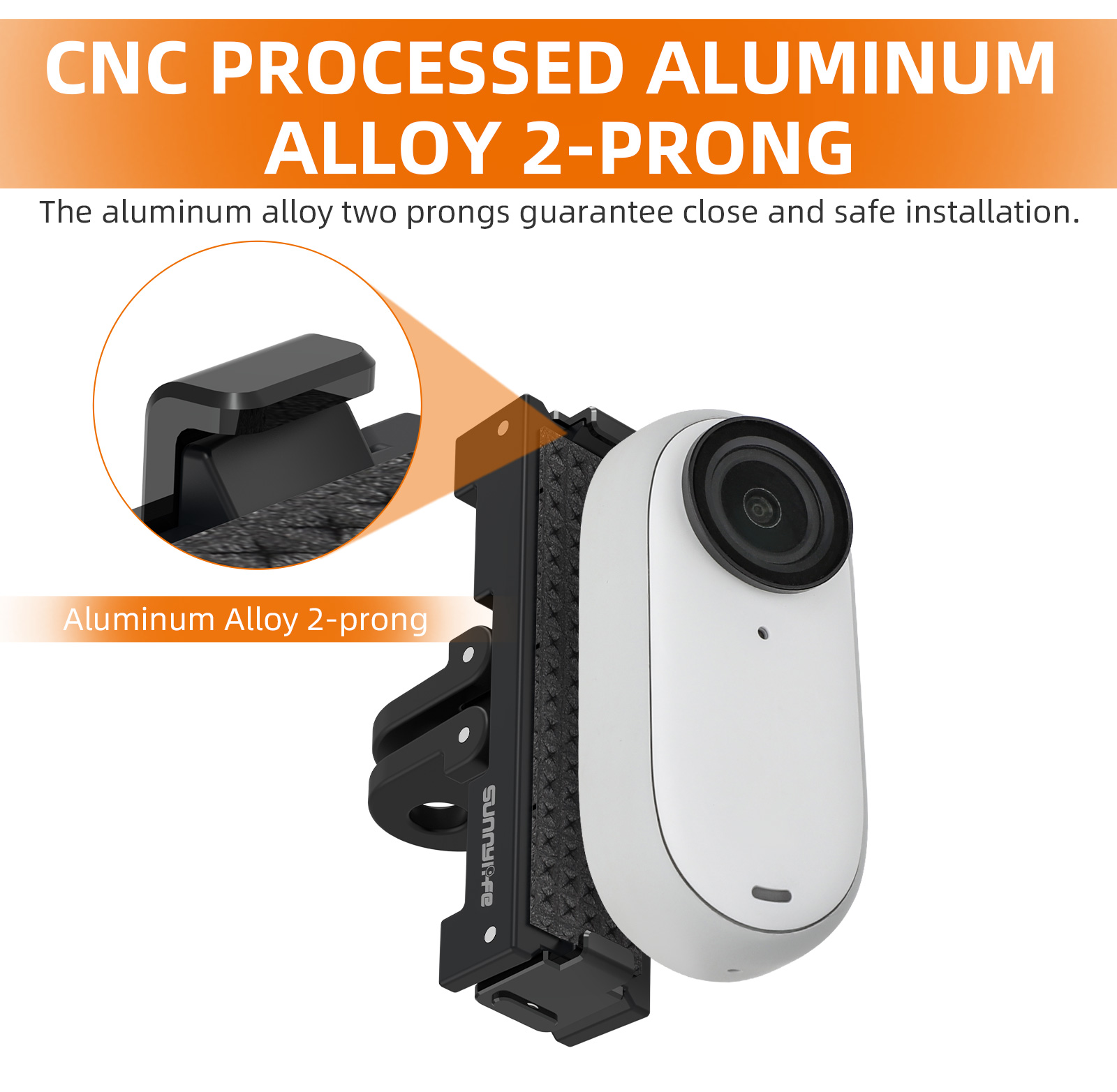 Cho insta360 go3 nhanh chóng phát hành phụ kiện Adapter cho go3 ngón tay cái máy ảnh tấm lắp nhanh mở rộng