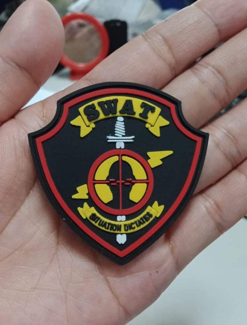 SWAT PVC PATCHES with velcro | Lazada PH