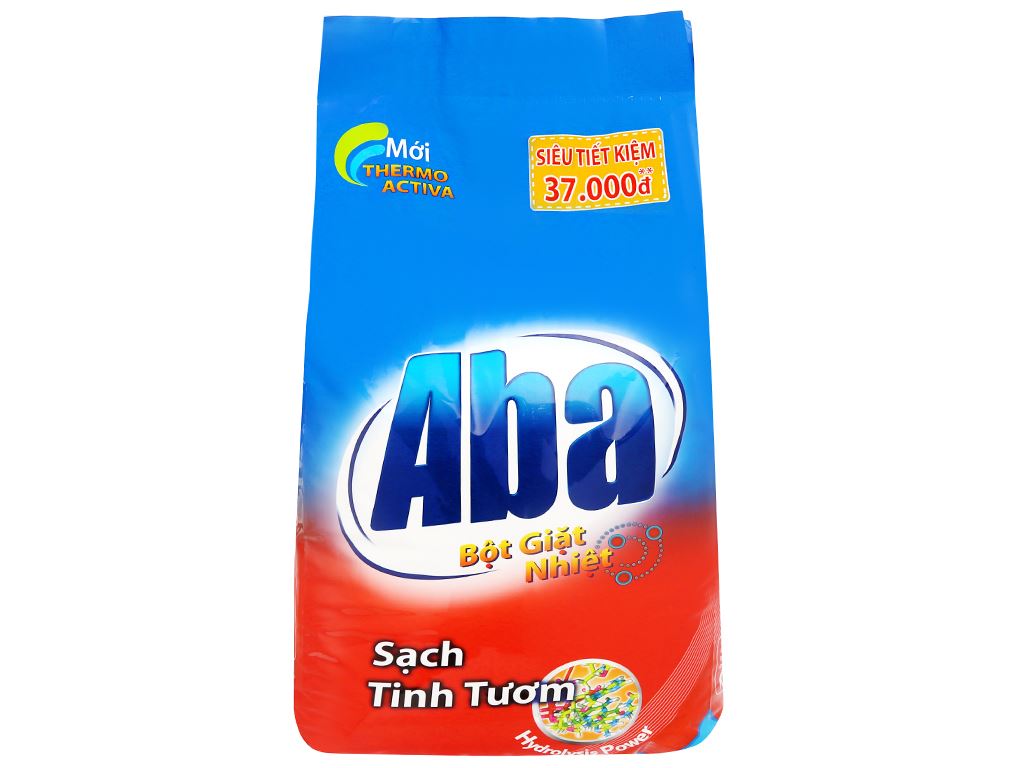 Bột giặt nhiệt Aba sạch tinh tươm [tay] - túi 6kg