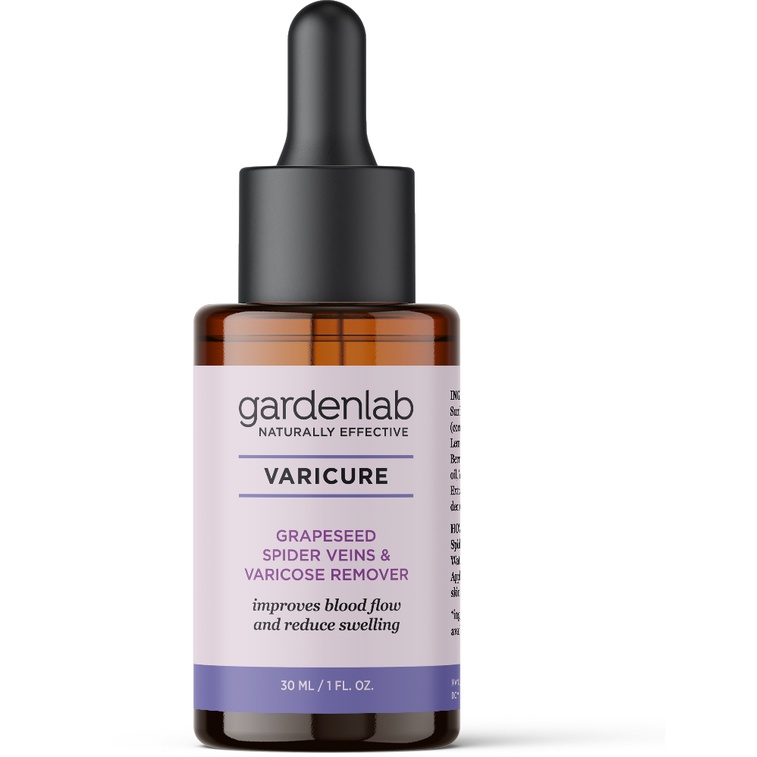 Garden Lab Grapeseed Oil for Varicose Veins, Spider Veins, Arthritis