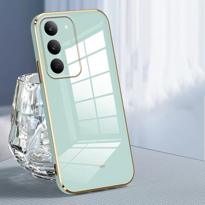 Phone%20case%20Realme%2014X%20Soft%20Transparent%20Plating%20Antioxidant%20Clear%20Back%20Cover%20Realme%2014X%20Case%20-%20Image%203