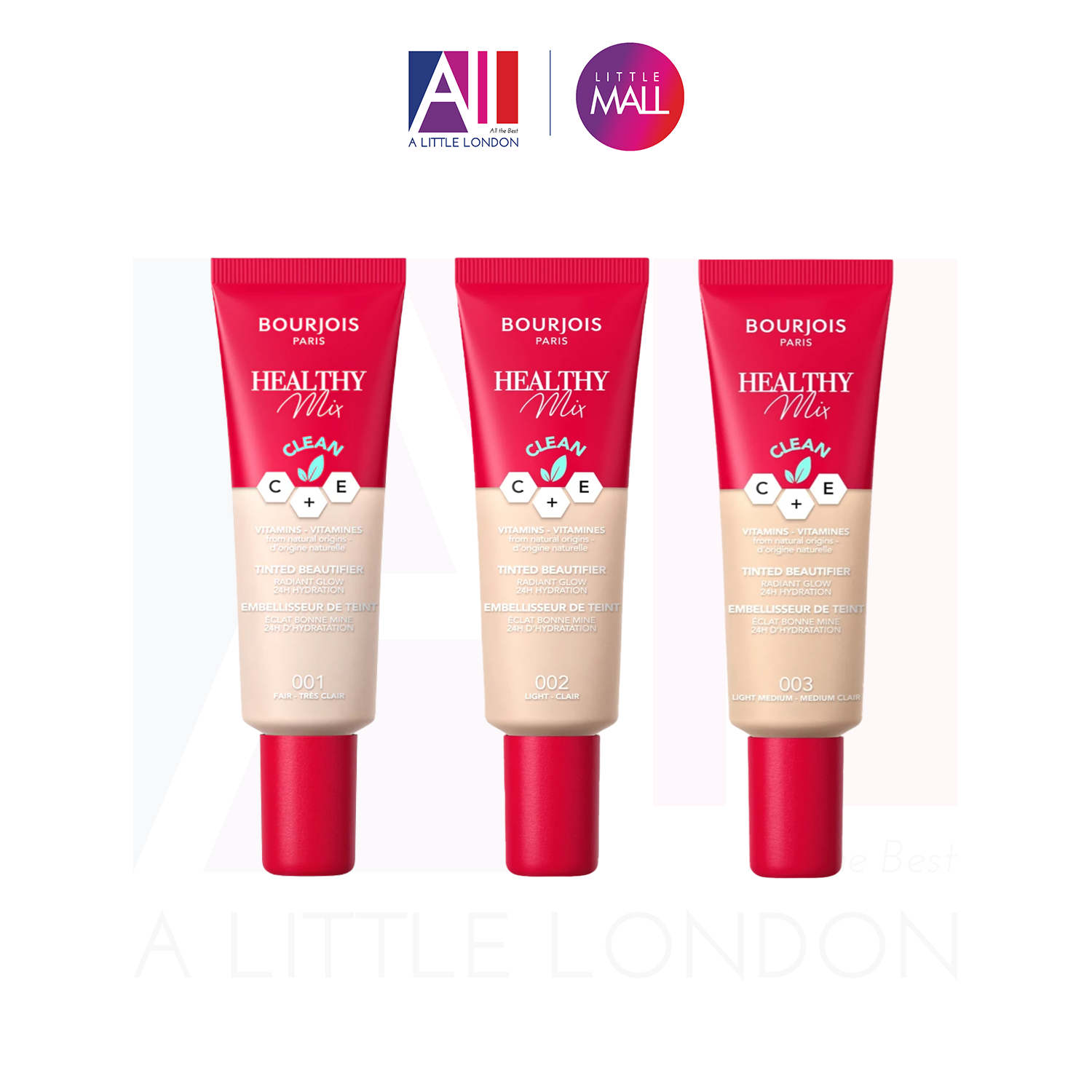 Kem nền mỏng nhẹ Bourjois Healthy Mix Clean (Bill Anh)