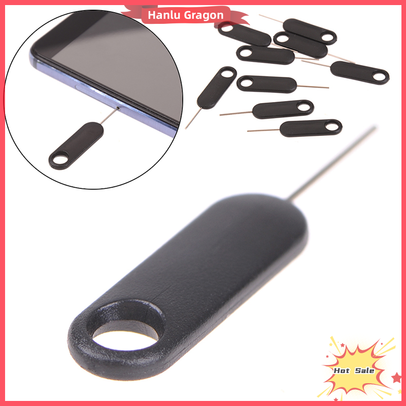 Hanlu 10 Pcs Sim card tray removal eject pin key tool
