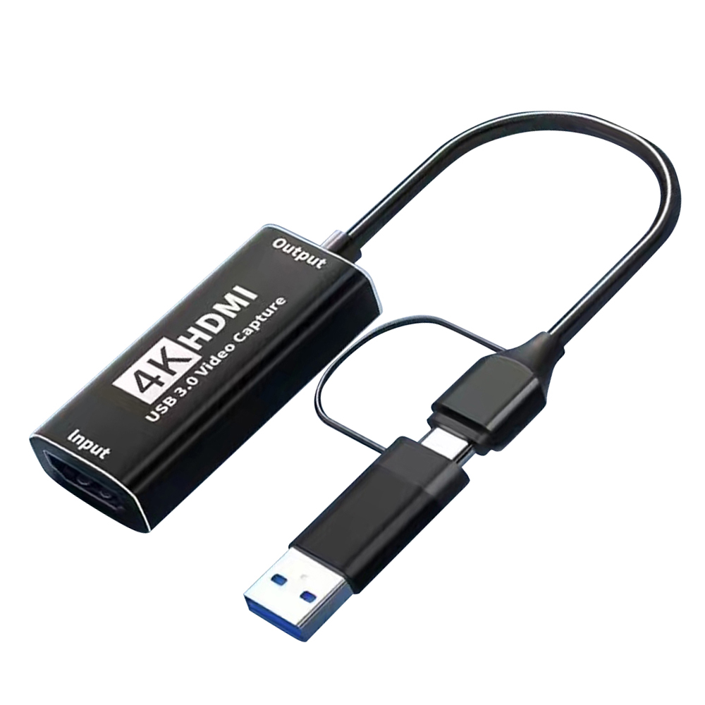 4K 60Hz Video Capture Card USB 3.0 HDMI to USB C Audio Capture Card