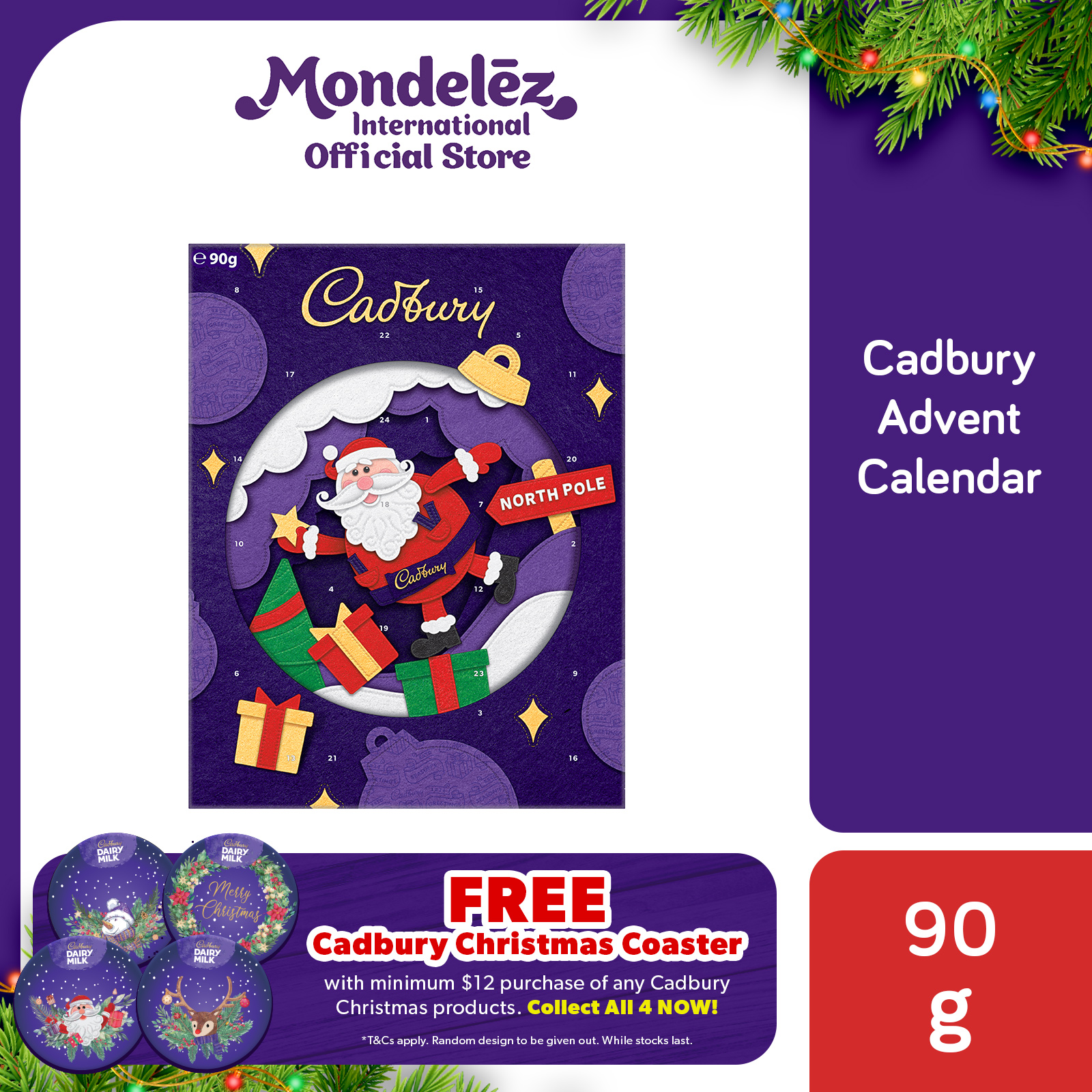 Cadbury on sale advent calendar