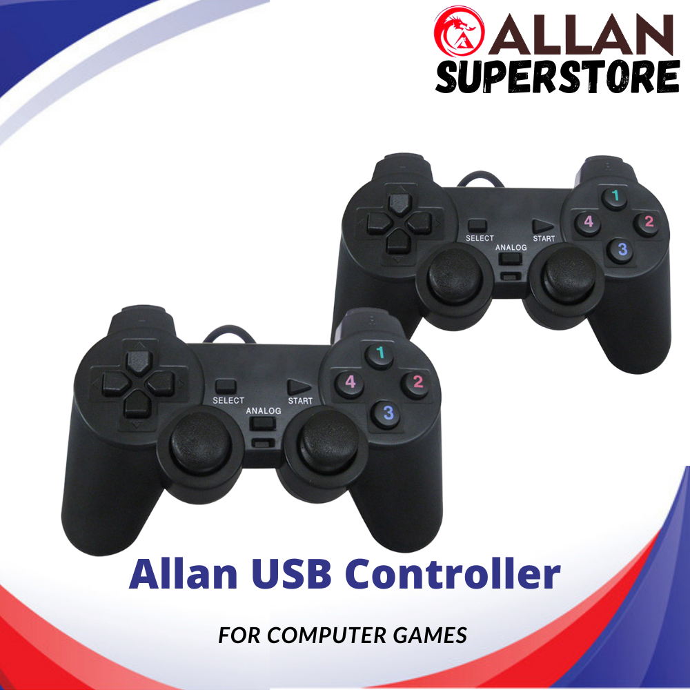 Allan Superstore Game Pad Game Controller Joystick Gamepad Gaming Controller For Pc Usb