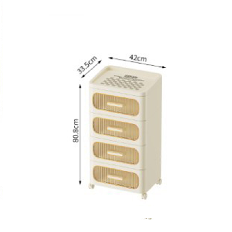 Multi-functional living room cabinets, high-value cream-style multi-layer drawer storage cabinets, bedroom bedside tables