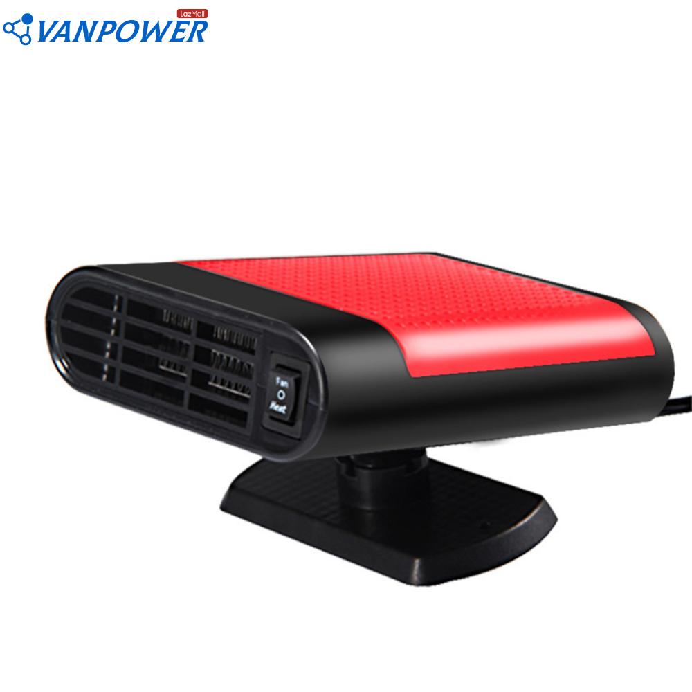 12/24V Portable Car Heater 360 Rotating Auto Windshield Defroster