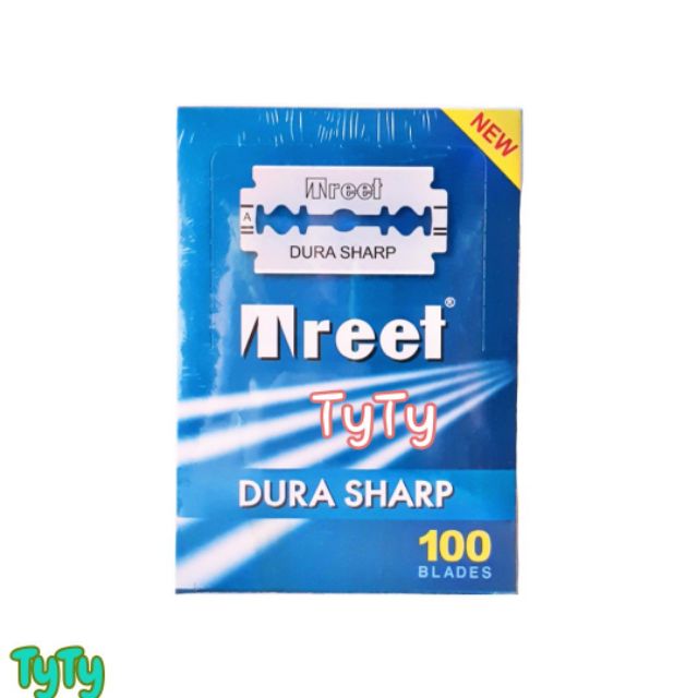 1 hộp 100 cây dao lam treet xanh