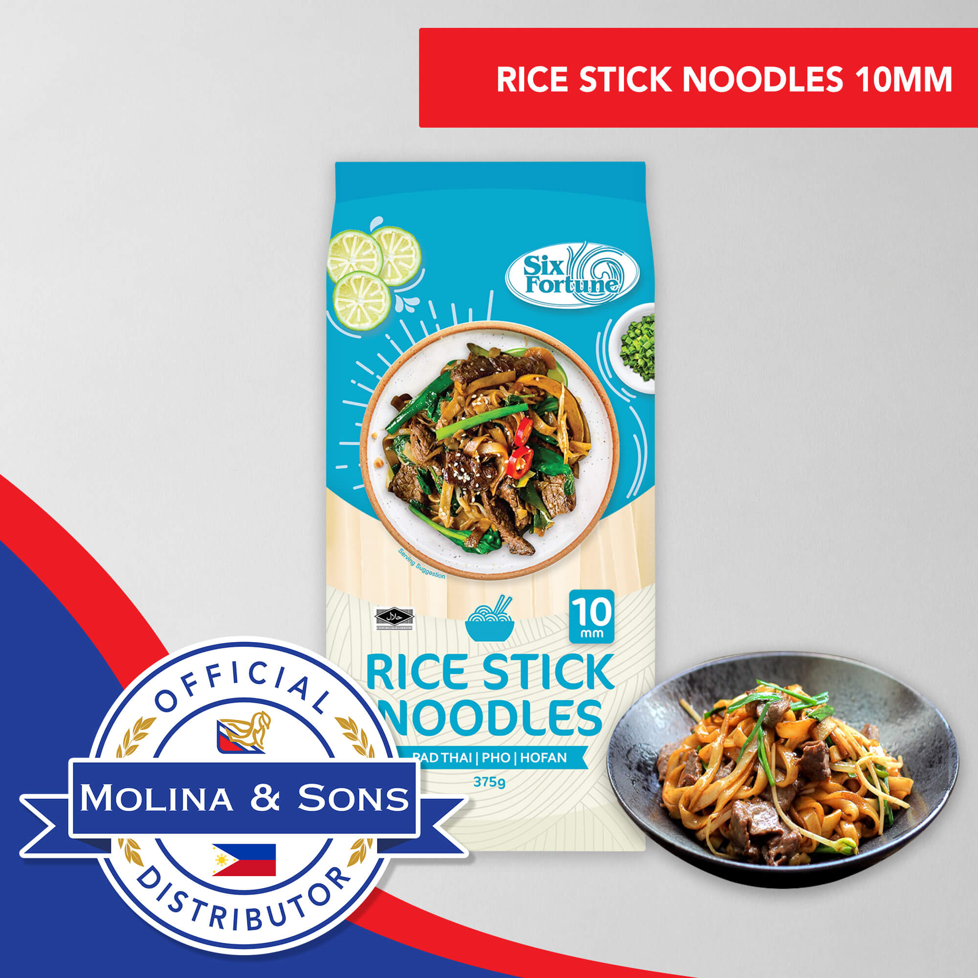 SF Rice Stick Noodles Hofan (10 mm) 375g | Lazada PH