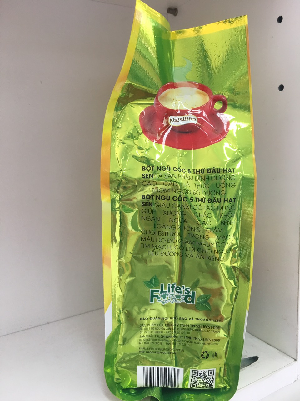 Bột ngũ cốc 5 thứ đậu Hạt Sen 400g ( Ngũ cốc dinh dưỡng )