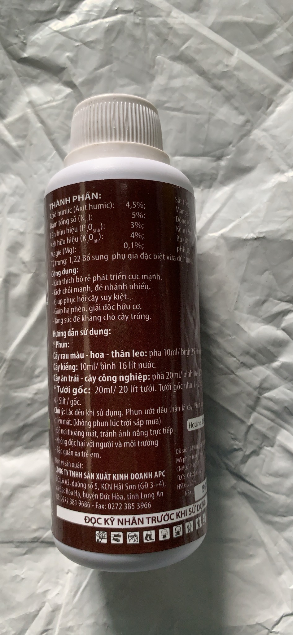 Phân bón sinh học ra rễ cực mạnh tin bor roots power lọ 100ml