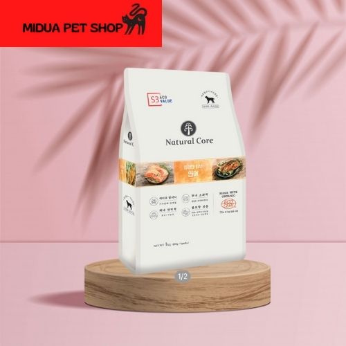[Hoàn Tiền 10%] 6kg THỨC ĂN NATURAL CORE S3 CÁ HỒI CHO CHÓ