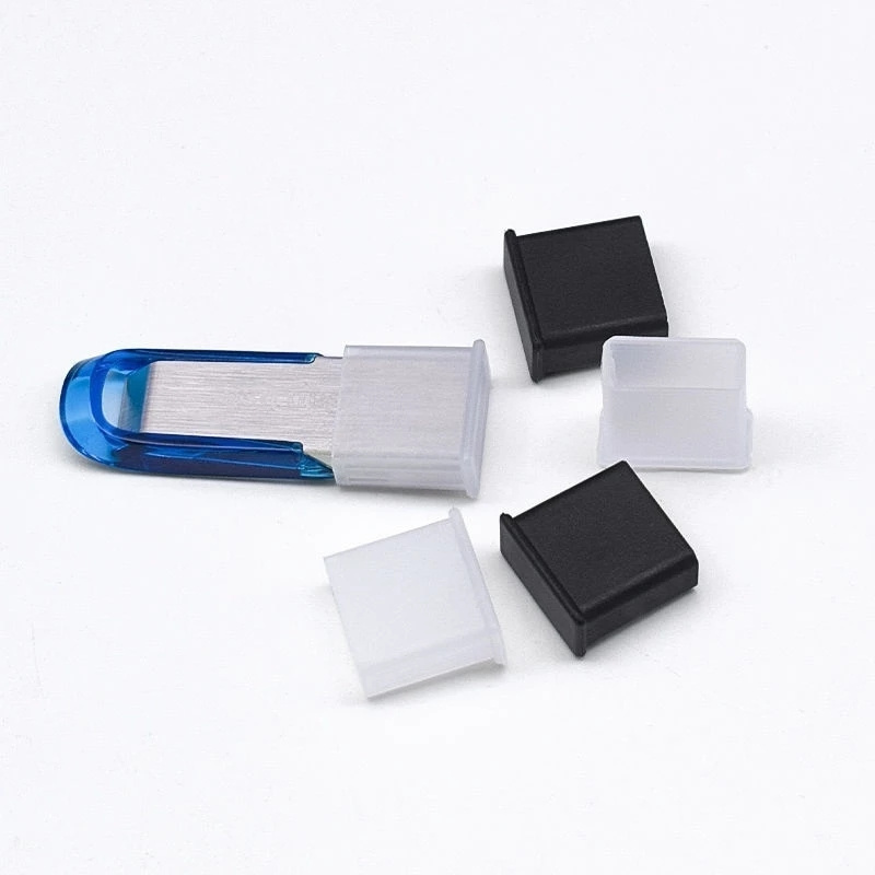 20/10/1Pcs Loại USB A Nam Chống Bụi Cắm Stopper Cap Bìa Protector USB Dòng Dữ Liệu Tay Áo Bảo Vệ USB Chống Bụi Che