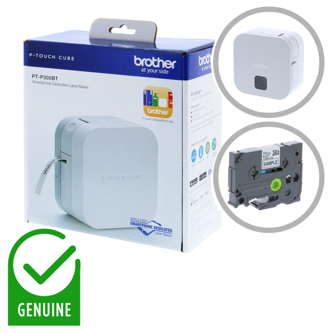 Máy in nhãn di động BROTHER CUBE PT-P710BT