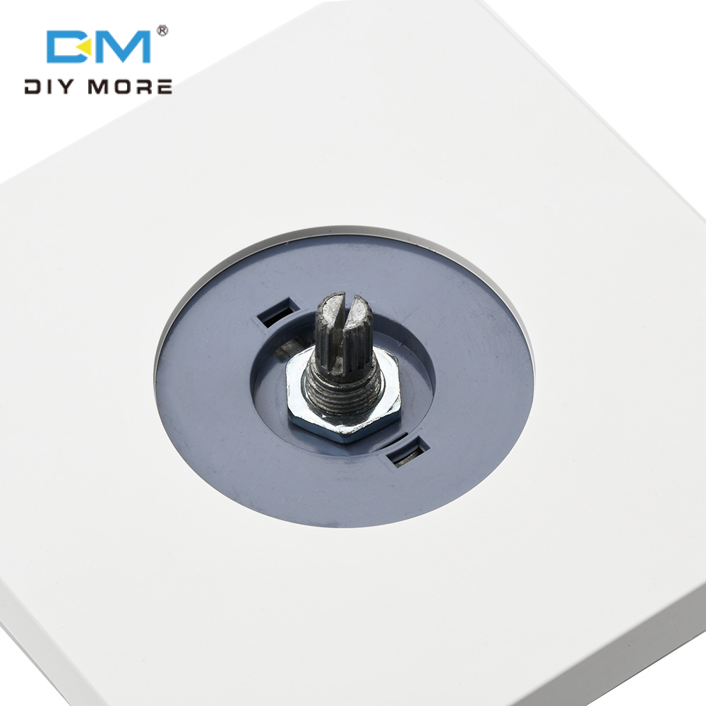 diymore 86 Type Ceiling Fan Adjustment Stepless Speed Controller Wall Switch 220V for 15-300W Dimmer Halloween Christmas Decoration