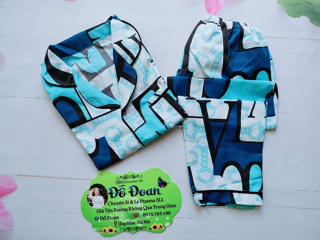 Sale Bộ Pijama (Quần Dài-Tay Dài) Kate Thái Cao Cấp