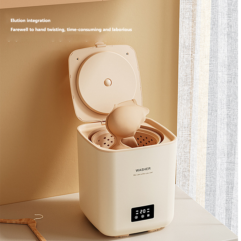 SADA Fully automatic mini washing machine, underwear and socks washing and removing integrated silver ion ozone sterilization small washing machine