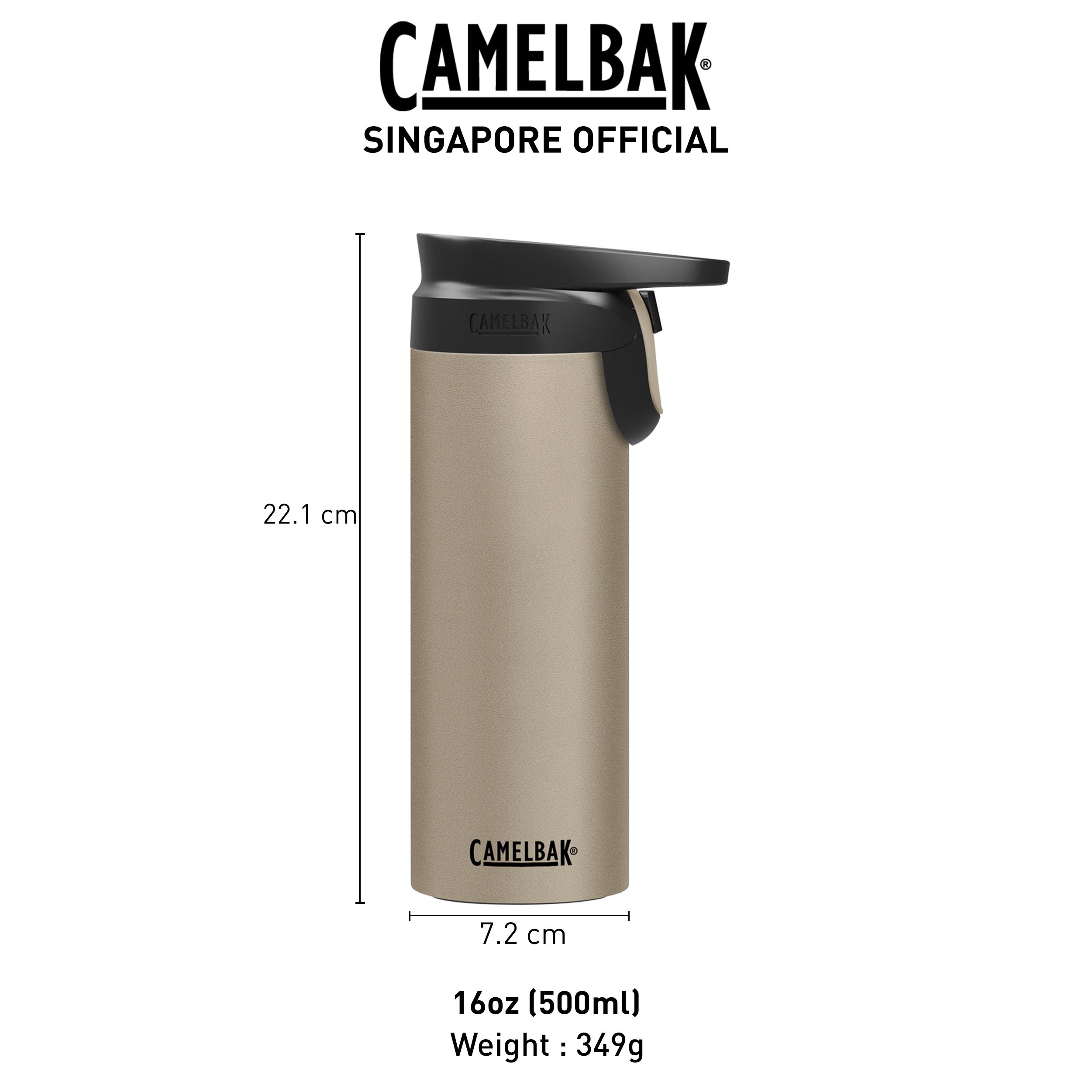 CamelBak Forge Flow Insulated Stainless Steel Leak Proof Travel