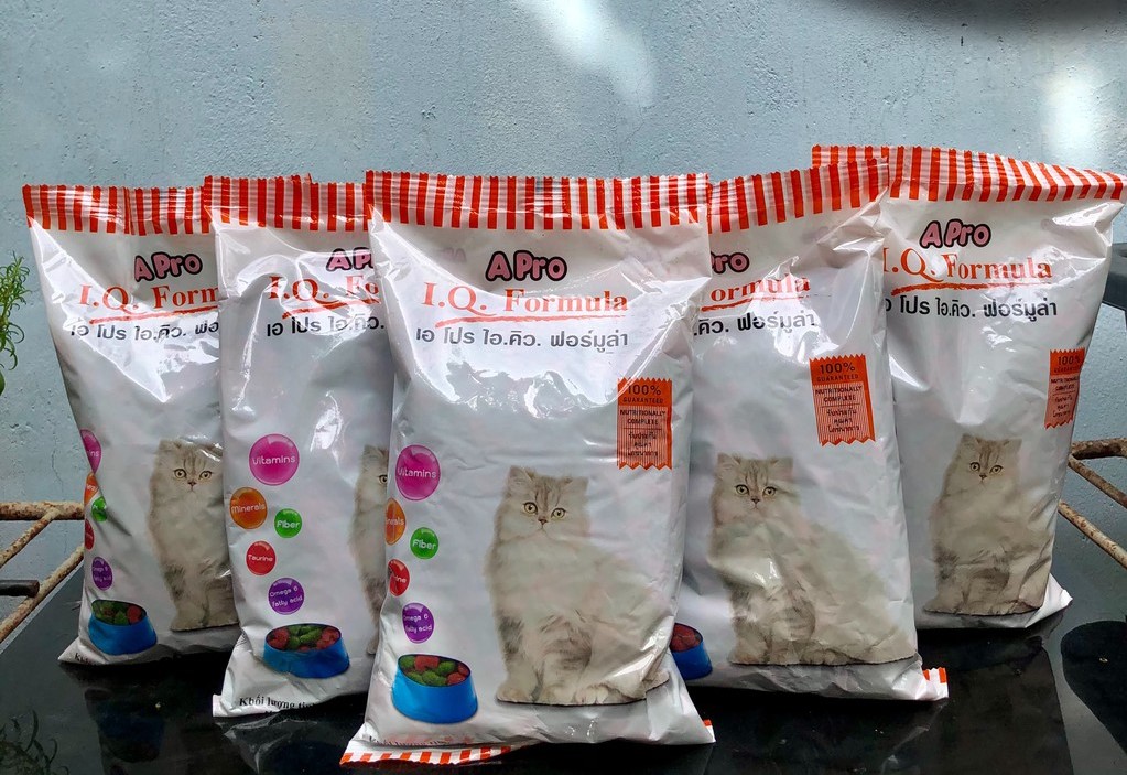 Combo 5 gói Apro IQ Formula Cat - Thức ăn hạt cho mèo